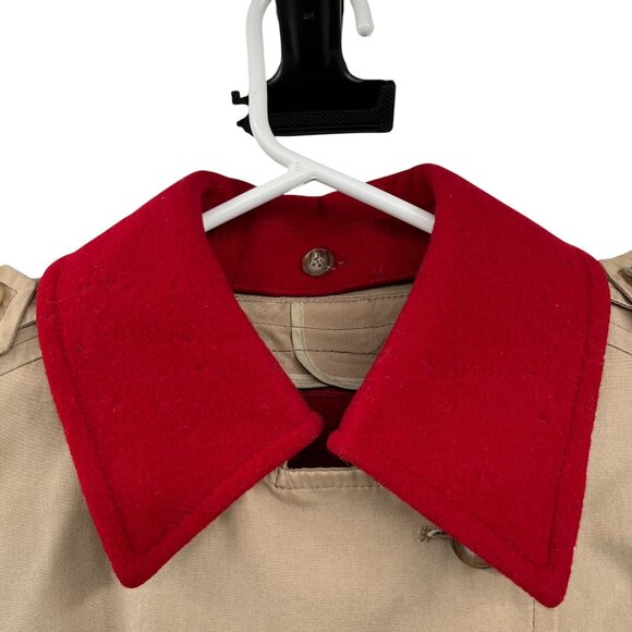 Vintage London Fog Tempo Europa Trench Coat Scarf Set Used 10Pd - Picture 6 of 16